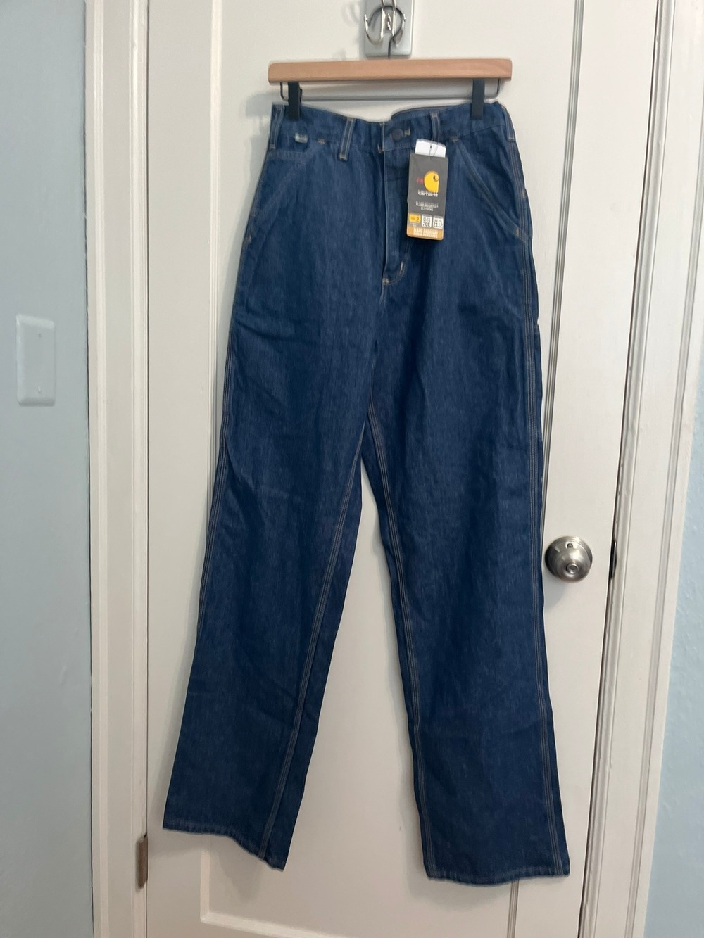 Carhartt FR Flame Resistant Denim Jeans Men's 32x36 NWT FRB13-DNM Dungaree